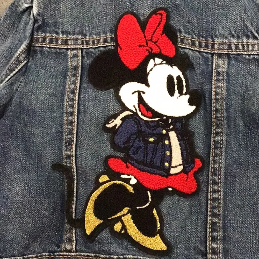 Baby Gap Disney Minnie Mouse Toddler Girls' Denim Jacket - 2T